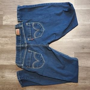 Levi stitch jean 524 size 5